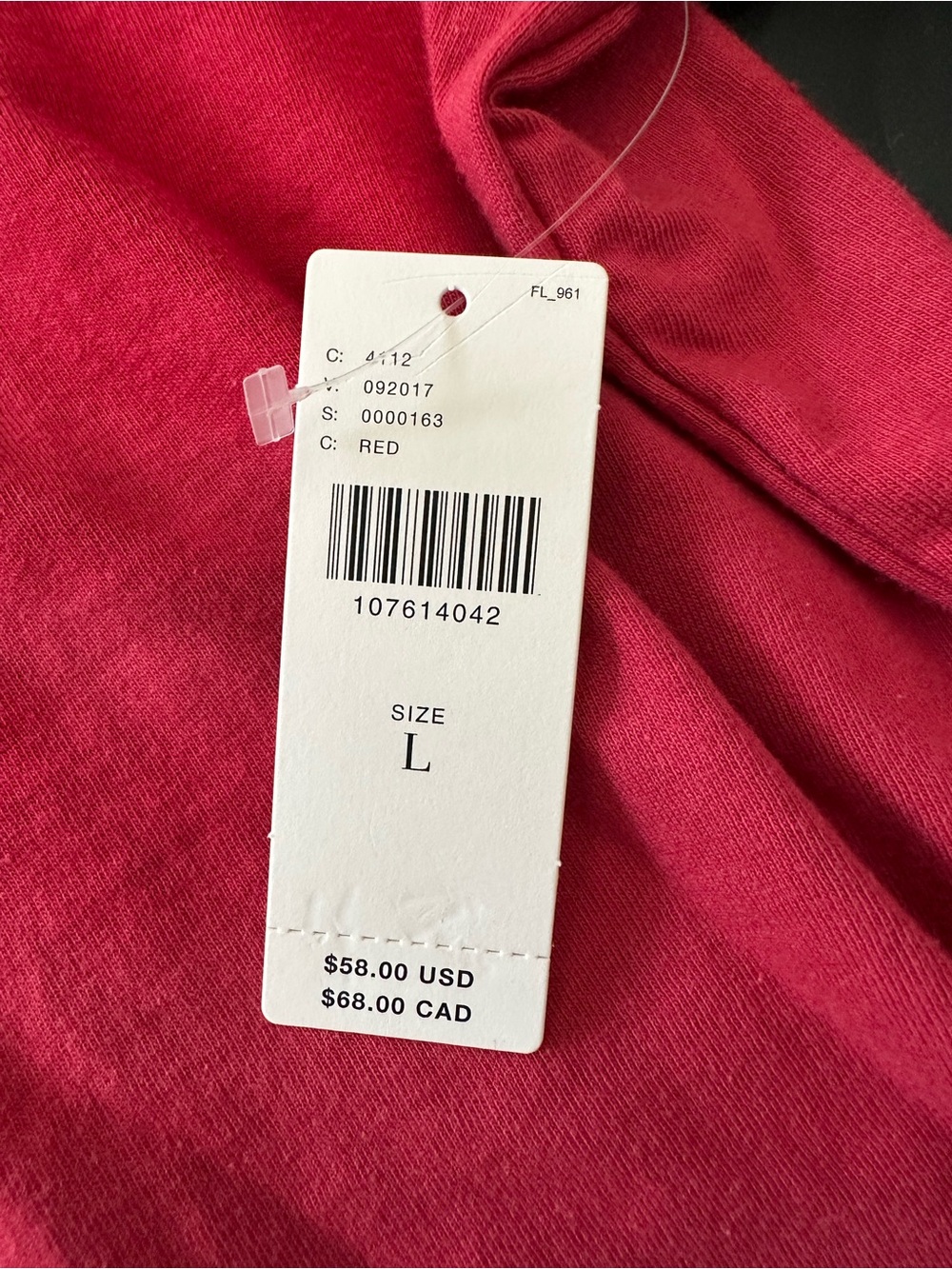 New with Tag Anthropologie Red Cheese & Wine Graphic Short Sleeve Tee - Picture 7 of 8